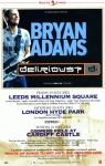 Bryan Adams Tour Flyer