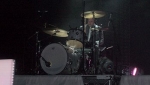 Paul in amongst the drums