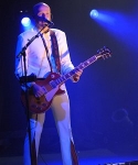 Stu G looking resplendent in white