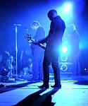 Martin, Jon and Stu emerge from the shadows