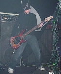Jon becomes one with his bass