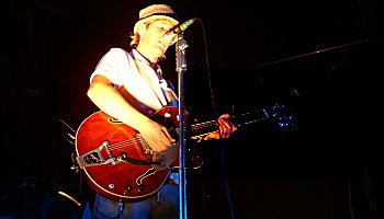 Martin in the spotlight at the rehearsal night