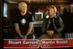 Martin and Stu in the studio