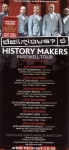 History Makers Farewell Tour Flyer