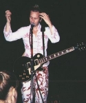 Martin's floral print outfit