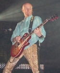 Stu G in snake skin trousers